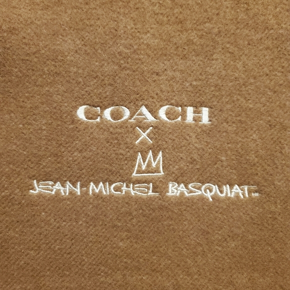Coach X Jean Michel Basquiat Oversized Scarf - Picture 6 of 7